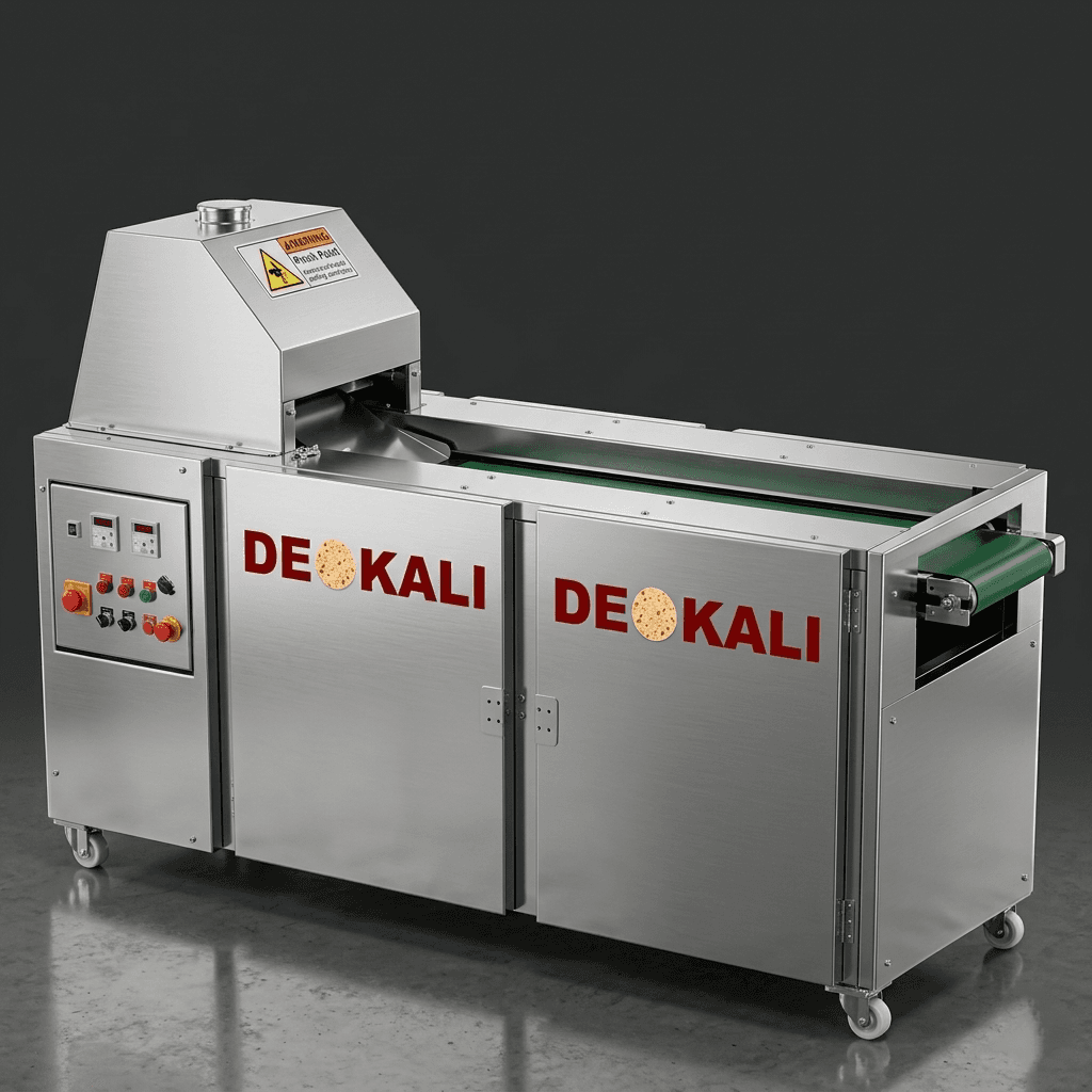 Semi-Automatic Roti Making Machine (1500 Roti/hr)